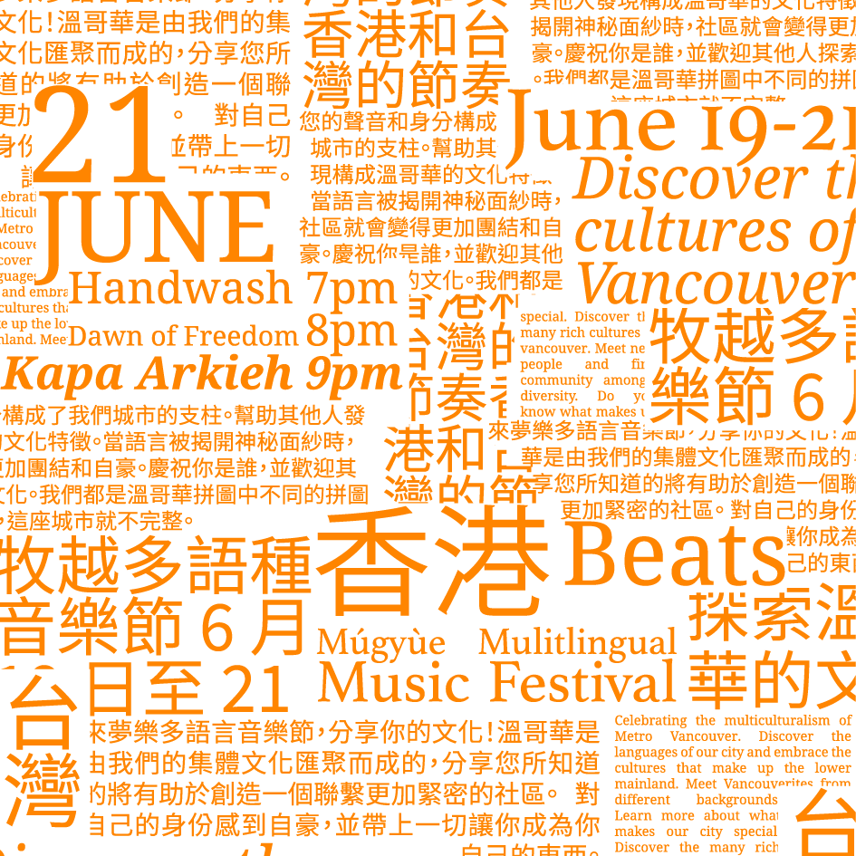 Mugyue Typographic Texture