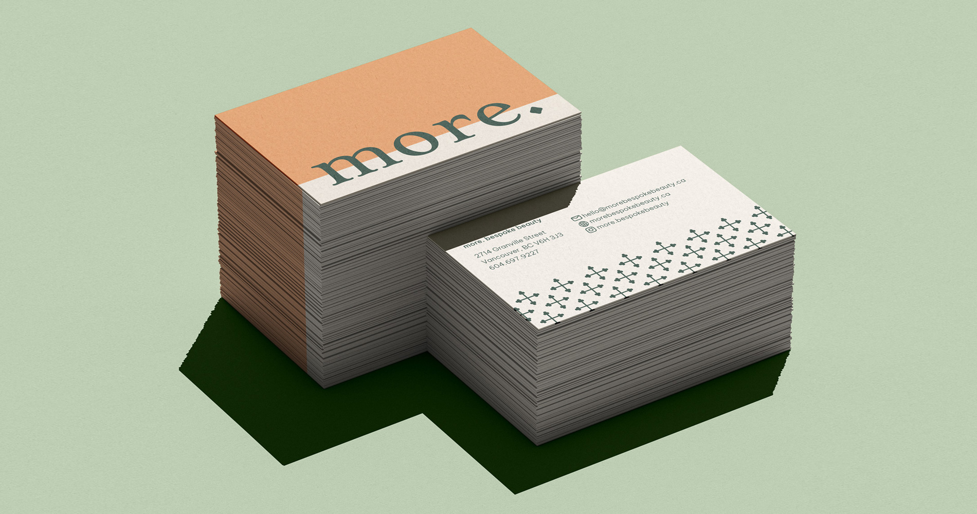salon business card design