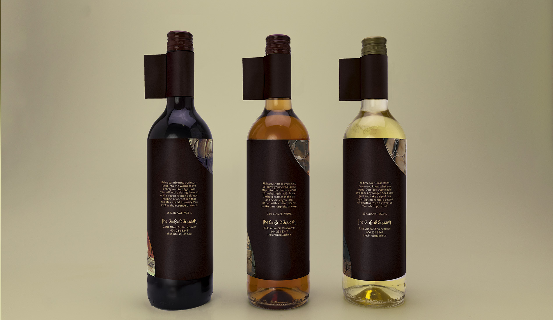 Back wine packaging